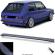 Spoiler eleron portbagaj VW Golf 1 1974-1985 Negru lucios