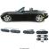 Set reflectoare lateral fata spate Mazda MX5 NA5 1990-2005 Fumuriu