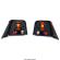 Set stopuri VW GOLF 4 GTI 1998-2003 Rosu Fumuriu stanga-dreapta