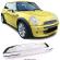 Grila Bara Masca Radiator fata Mini Cooper One R50 R53 2001-2006 Crom