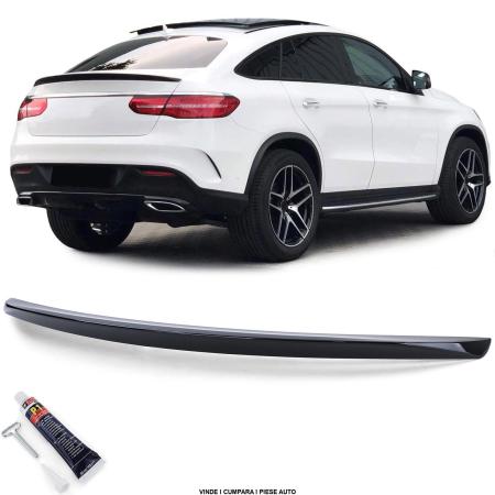 Spoiler eleron haion portbagaj Mercedes GLE C292 2015-2019 Negru lucios