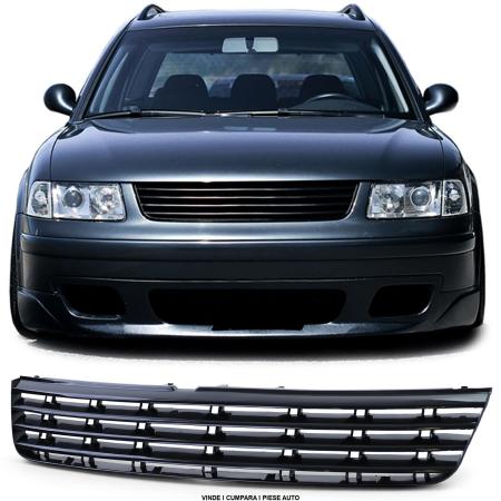 Grila masca radiator sport tuning fara emblema VW Passat 3B 1996-2000