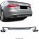Pachet Difuzor fusta evacuare Bara spate Audi A4 8K sedan avant 2007-2011