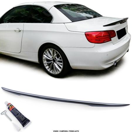 Spoiler eleron portbagaj BMW seria 3 E93 Cabrio 2006-2013 Negru lucios