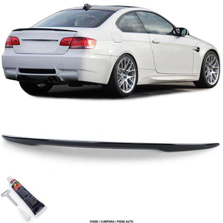 Spoiler eleron portbagaj BMW seria 3 E92 Coupe 2006-2013 Negru lucios