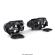 Set faruri VW Golf 4 H7/H1/H3 cu bec ceata fundal negru 1998-2003 stanga-dreapta