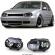 Set faruri VW Golf 4 H7/H1/H3 cu bec ceata fundal negru 1998-2003 stanga-dreapta