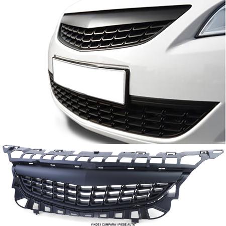 Grila masca radiator fata Opel Astra J 2009-2012 fara emblema negru