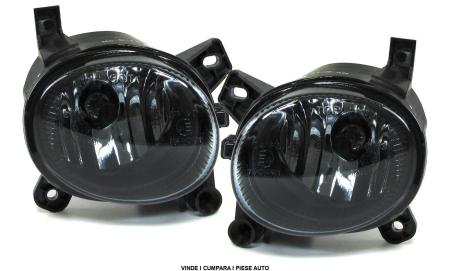 Set proiectoare ceata Audi A4 B8 2007-2011 Fumuriu Becuri incluse H11