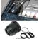 Filtru aer sport universal adaptoare 60/65/70mm Carbon Look