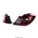 Set stopuri Opel Corsa D 3usi 2006-2015 rosu-fumuriu OPC LOOK