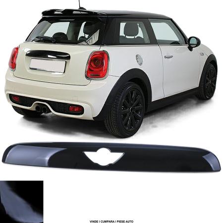 Acoperire ornament maner haion portbagaj Mini Cooper F55 F56 F57 2014- Negru lucios