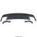 Pachet difuzor fusta evacuare Bara spate Mercedes CLA C117 2016-2019 Negru Mat