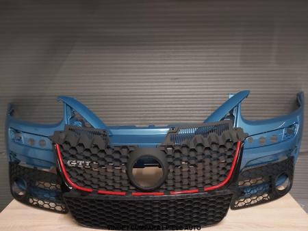 Pachet Bara/Bandou Fata+Toate Grilele VW Golf 5/V GTi 2004 2005 2006 2007 2008 LA5S Albastru Deschis