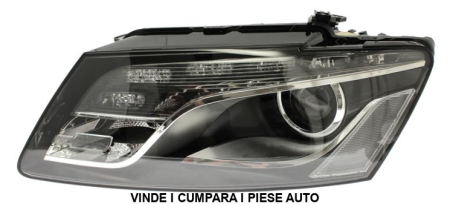 Far Bi-Xenon D3S Audi Q5 2008-2012 lumina zi Led stanga