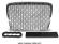 Grila radiator Audi A6 RS LOOK Bandou cromat-Negru lucios 2008-2010 GRAU14