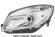 Far halogen fata H4 Skoda Fabia 07-2010 stanga motoras inclus