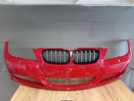 Bara fata cu grile duble BMW E90 E91 LCI 2008-2012 LA61 Rosu Karmesin