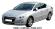 Pachet Grila radiator cu bandouri cromate Peugeot 508 2011-2015