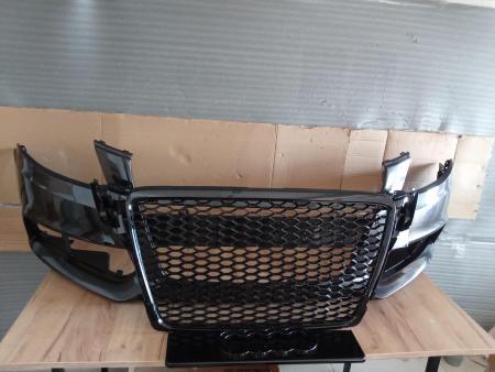Pachet Bara fata CU GRILE RS LOOK Audi A4 B8 + combi 2007-2012 LZ7L Maro