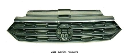 Grila Masca Radiator fata VW T-ROC 2017-2021 Negru-Crom