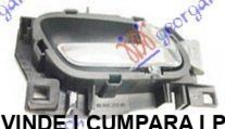 Maner Usa Fata/Spate Cromat Interior Dreapta Citroen Berlingo 2008 2009 2010 2011 2012 2013 2014 2015