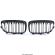 Grile nari duble Bara fata BMW Seria 1 F20 F21 2010-2014 Negru Mat