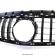 Grila masca radiator Panamericana Mercedes B-CLASS (W246) 2014-2018 Negru lucios