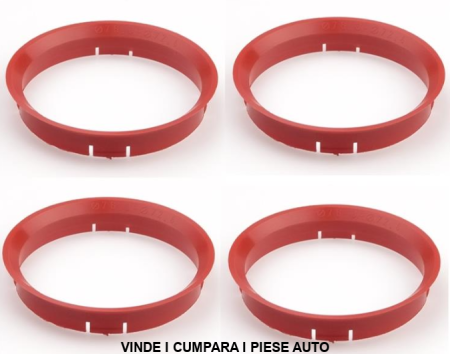 Set 4 inele centrare 76,0/72,6