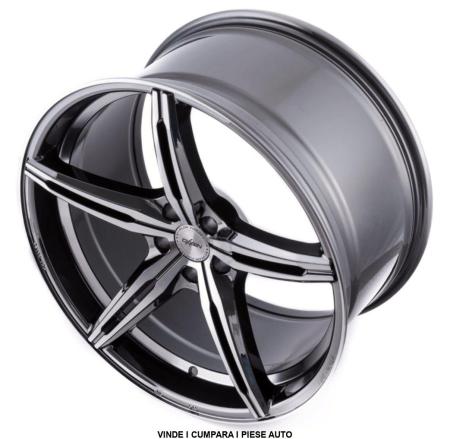 4x Jante Oxigin Diamond Diamond Black Chrome Polish Concave 10.5x20 BMW X1 X2 X3 X4 X5 X6