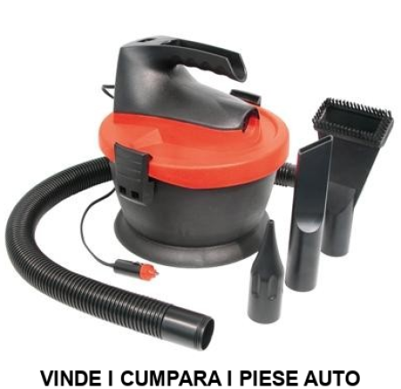 Aspirator auto Carpoint umed si uscat 12V 135W cablu de 3m furtun 90cm cu adaptori