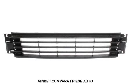 Grila Bara fata centrala inferioara VW POLO 6R 2014-2018 negru-crom