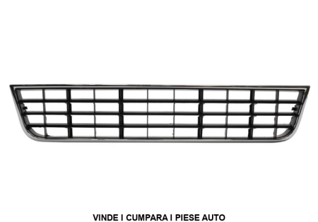 Grila Bara fata centrala inferioara Audi A6 C5 2001-2004 Bandou cromat