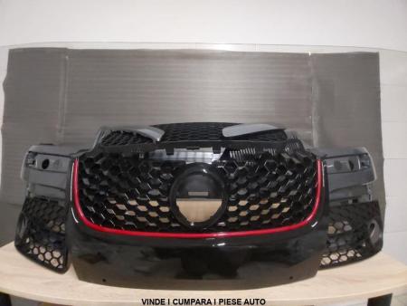 Pachet Bara Bandou Fata + Toate Grilele VW Golf 5 V GTi 2004 2005 2006 2007 2008 LA7T Gri