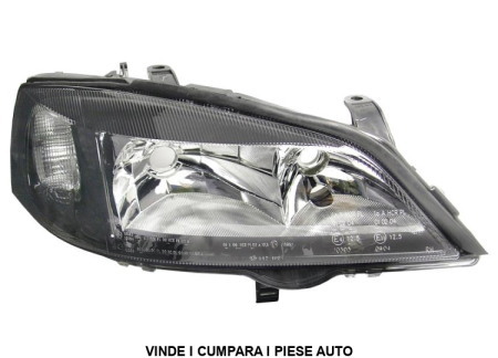 Far halogen Opel Astra G 1998-2010 negru DREAPTA