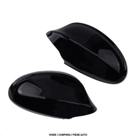 2x Carcasa capace oglinda BMW E90 E91 2005-2008 NFL STANGA+DREAPTA Negru 668 475 VOPSITA