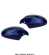 2x Carcasa capace oglinda BMW E90 E91 2005-2008 NFL STANGA+DREAPTA Albastru A35 VOPSITA