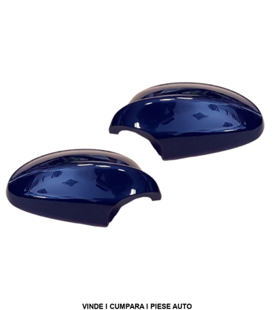 2x Carcasa capace oglinda BMW E90 E91 2005-2008 NFL STANGA+DREAPTA Albastru A35 VOPSITA