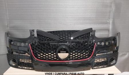 Pachet Bara Bandou Fata + Toate Grilele VW Golf 5 V GTi 2004 2005 2006 2007 2008 LC9Z Negru