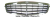 Grila masca radiator Mercedes E-CLASS W212 2009-2012 Negru-Crom
