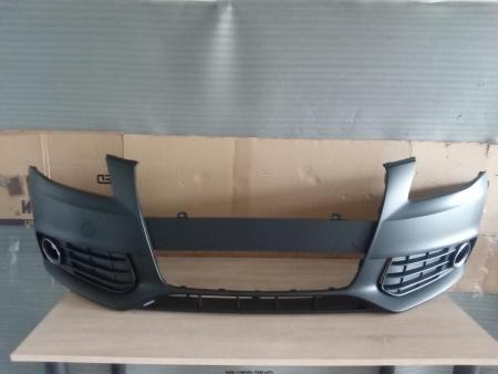 Bara fata cu grile proiectoare inel cromat Audi A4 B8 2007-2012 GRUNDUITA