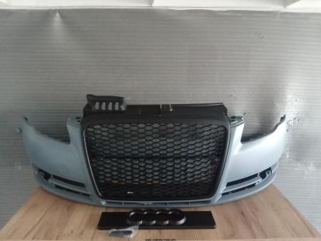 Bara fata cu grila fagure RS negru mat Audi A4 B7 2004-2007 8E0807105GRU