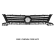 Grila masca radiator fata VW TOURAN 2010-2014 negru lucios-crom 1T0853651ASPWF