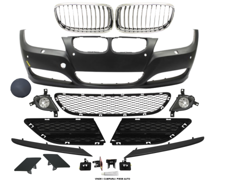 Pachet Bara fata completa spalator far si senzori parcare BMW E90 E91 LCI 2008-2011
