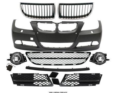 Pachet Bara fata completa spalator far senzori parcare BMW E90 E91 NFSL 2005-2008  51117170053