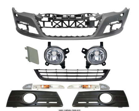 Pachet Bara fata completa spalator far 2xsenzori parcare VW PASSAT CC 2008-2012 3C8807217RGRU