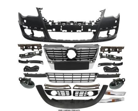 Pachet Bara fata Completa cu spalator far senzori parcare VW PASSAT B6 2005-2010 Berlina -Combi 3C0807217SGRU