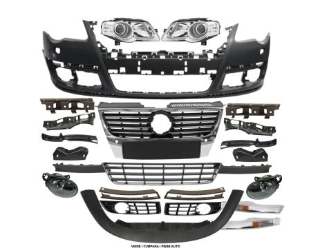 Pachet Bara fata Completa cu spalator far senzori parcare VW PASSAT B6 2005-2010 Berlina -Combi 3C0807217SGRU 3C0941005J 3C0941006J