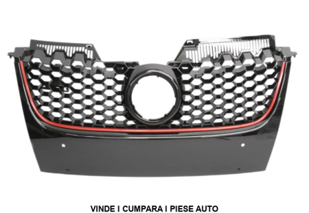Grila masca radiator fata VW Golf 5 GTI Negru lucios 1K0853651EVW8
