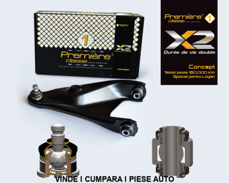 BRAT SUSPENSIE DR. X2 CONCEPT Dacia LOGAN SANDERO
